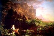 The Voyage of Life Childhood Thomas Cole